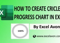 How to Create Circle Progress Chart in Excel