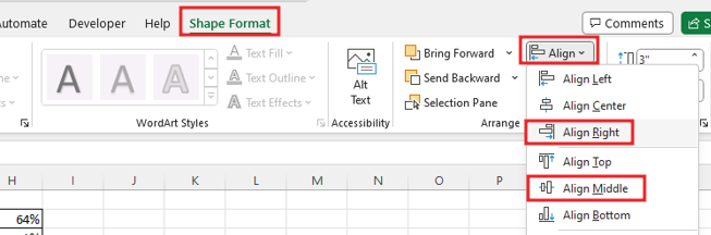 Circle bullet chart in excel 28