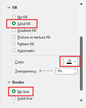 Create Vertical Bullet chart in Excel 18