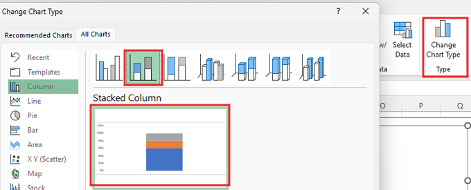 Create Vertical Bullet chart in Excel 6