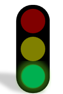 Create traffic light graph in Excel