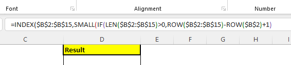 Extract-Non-Blank Cells4