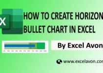 How to Create Horizontal Bullet chart in Excel