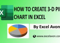 How to Create 3-D Pie Chart in Excel