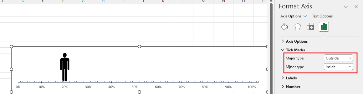 1How to create-Human-KPI-chart-in Excel 18