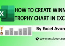 How to Create Winner trophy chart in Excel