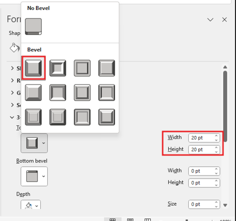 Create 3-D Progress circle chart in Excel (2)