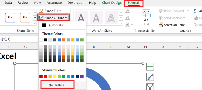 Create Bull's Eye Chart in Excel 4