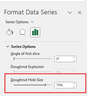 Create Bull's Eye Chart in Excel 7