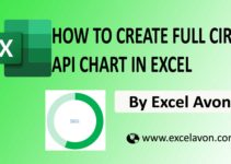 How to Create Full Circle KPI Chart in Excel