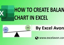 How to Create Balance Chart in Excel