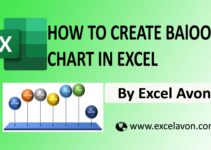 How to Create Balloon chart in Excel