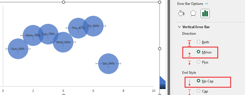 How- to-Create Balloon chart-in-excel 8