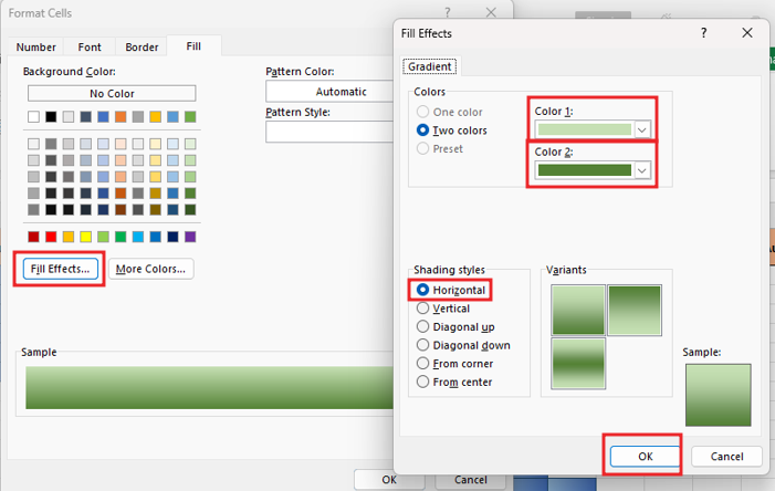 How to Create a basic Gantt chart in the excel 9