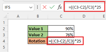 How to create Balance chart in Excel