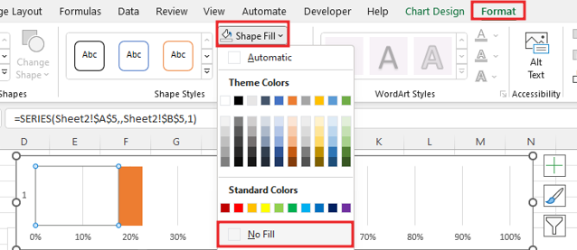 How to create-Human-KPI-chart-in Excel 11