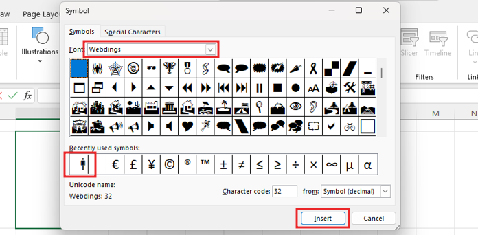 How to create-Human-KPI-chart-in Excel 14