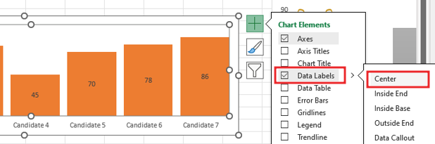 create winner trophy chart