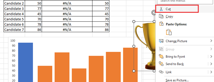 create winner trophy chart 18