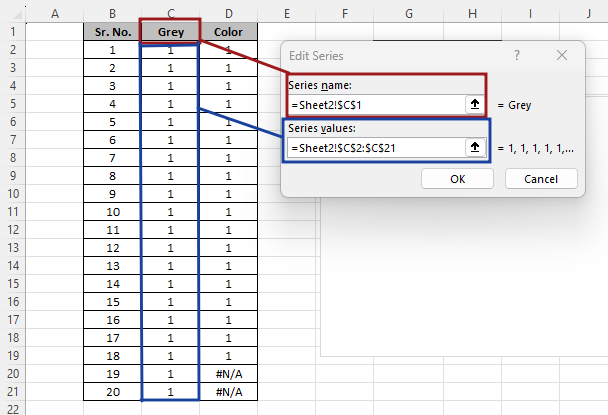 Create Dot Progress chart in Excel 4