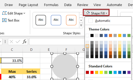 How to create conditional waffle chart in excel24