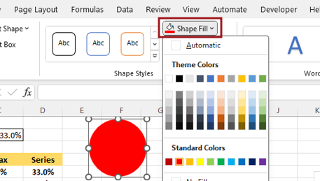 How to create conditional waffle chart in excel28