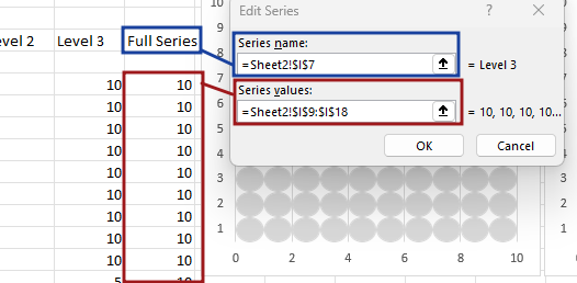 How to create conditional waffle chart in excel39