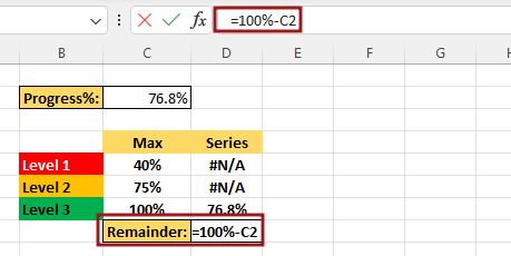 How to create conditional waffle chart in excel7