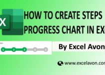 How to Create Steps Progress chart in Excel