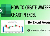 How to create Waterfall chart in excel