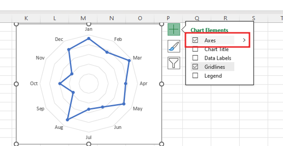 create spider chart in excel5