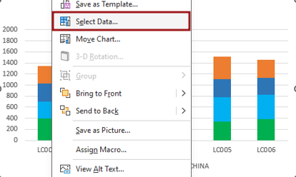 how to create custom column chart in excel 5